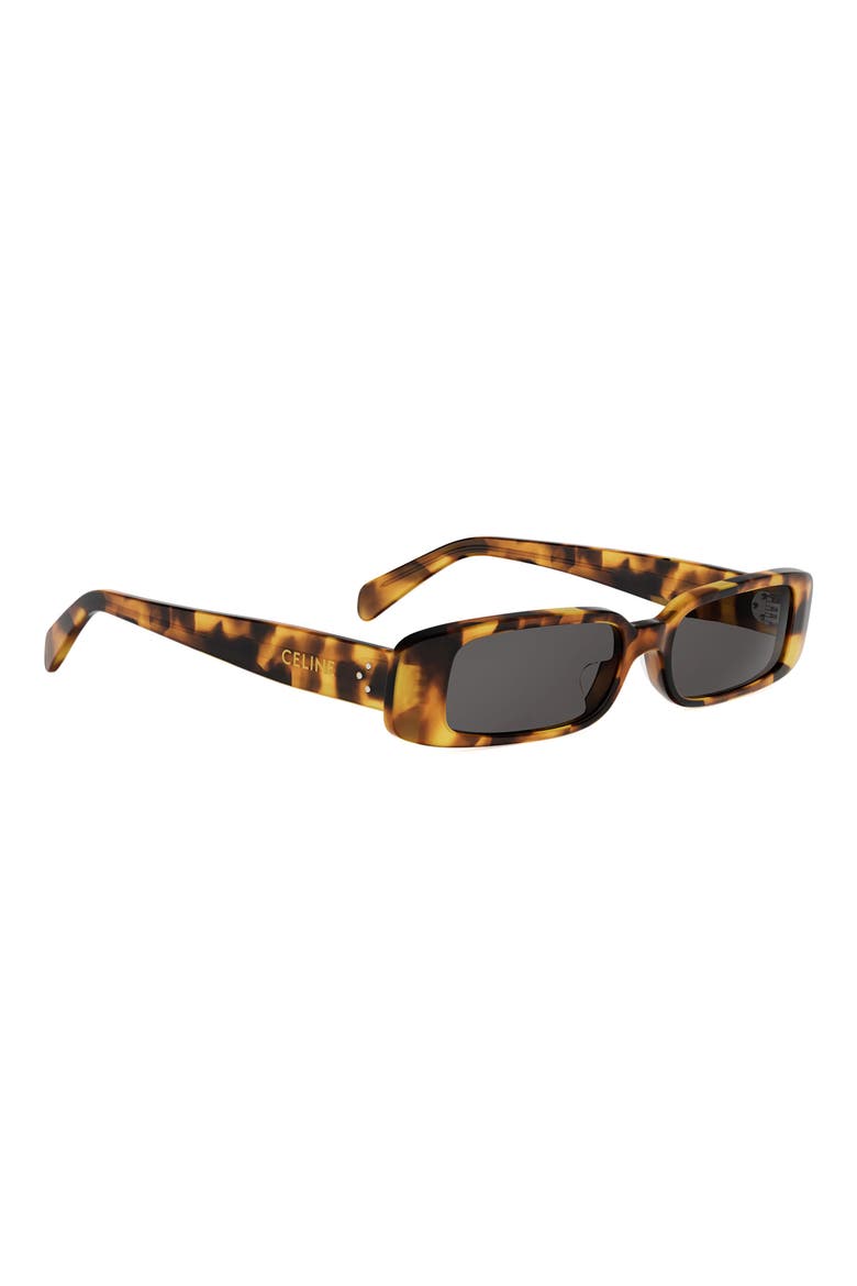 53mm Rectangle Sunglasses, Alternate, color, BLONDE HAVANA / SMOKE