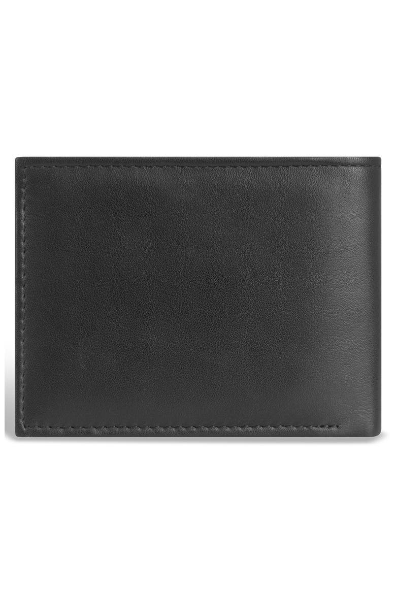 Multi Wing Bifold Wallet, Alternate, color, BLACK