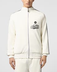 PHILIPP PLEIN Tracksuit Jacket Plein Deluxe Signature Signature Men