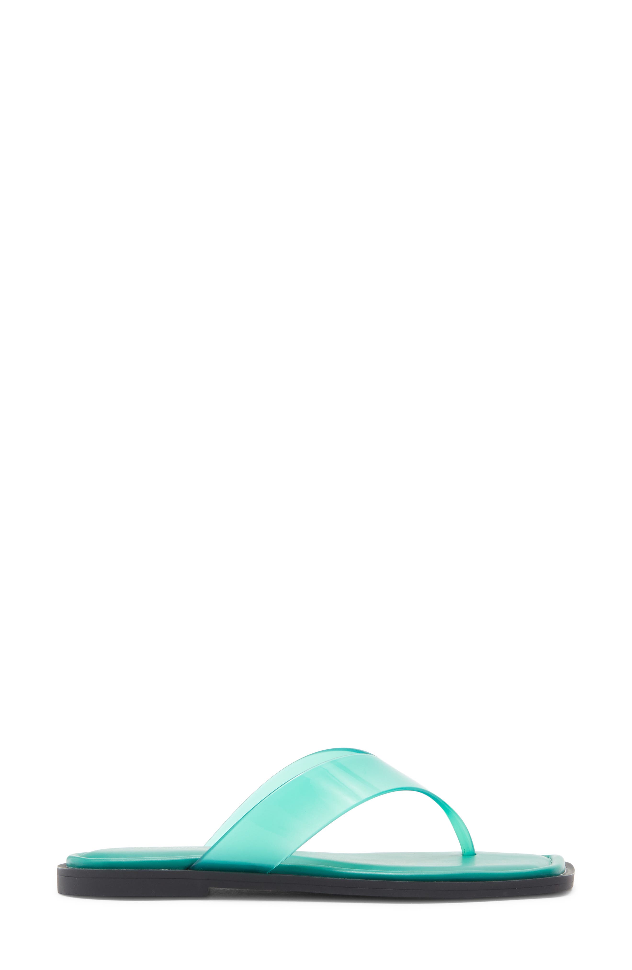 Gracie Jelly Flip Flop, Alternate, color, EMERALD