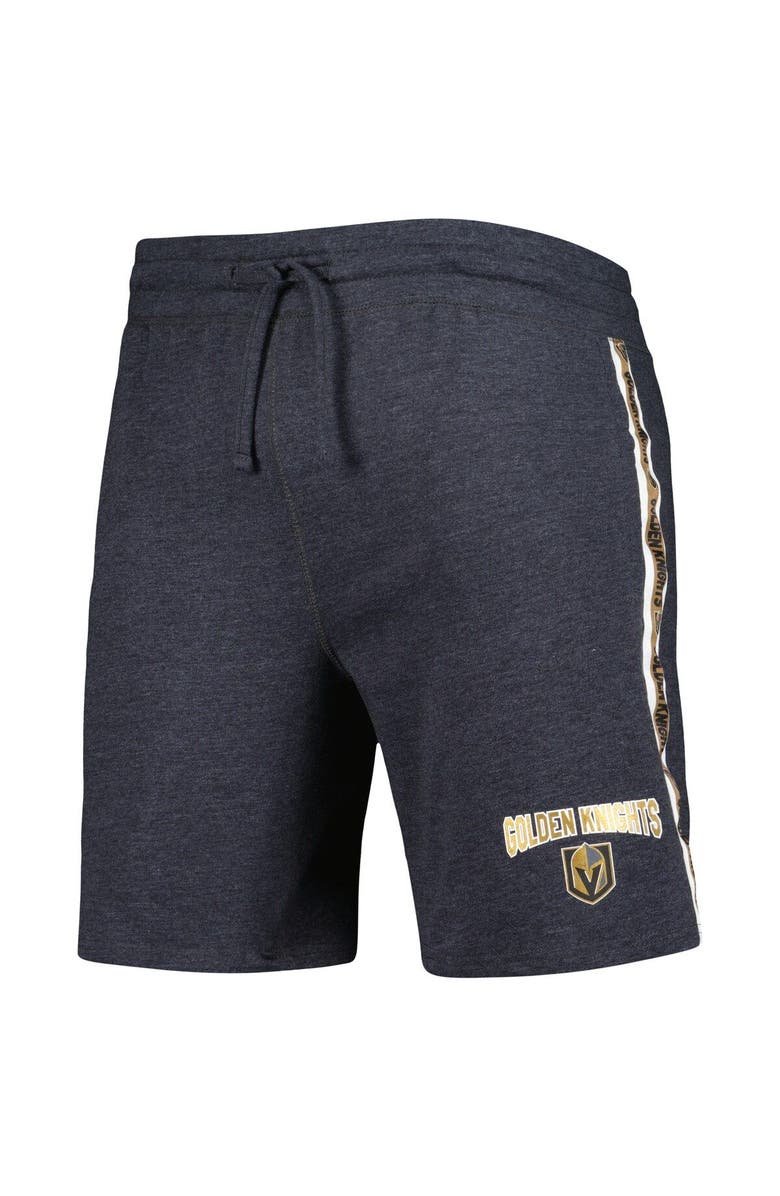 CONCEPTS SPORT Men's Concepts Sport  Charcoal Vegas Golden Knights Team Stripe Shorts, Alternate, color, 
