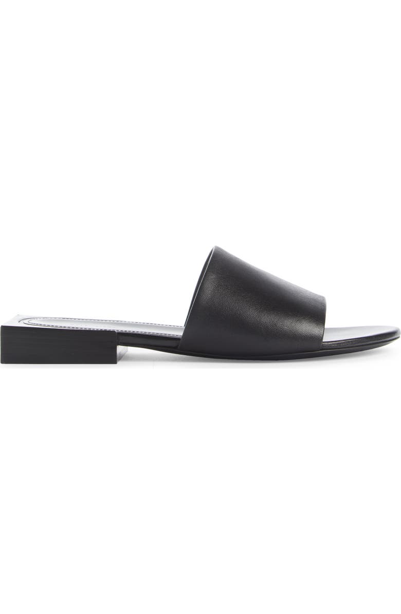 Balenciaga Logo Box Slide Sandal, Alternate, color,