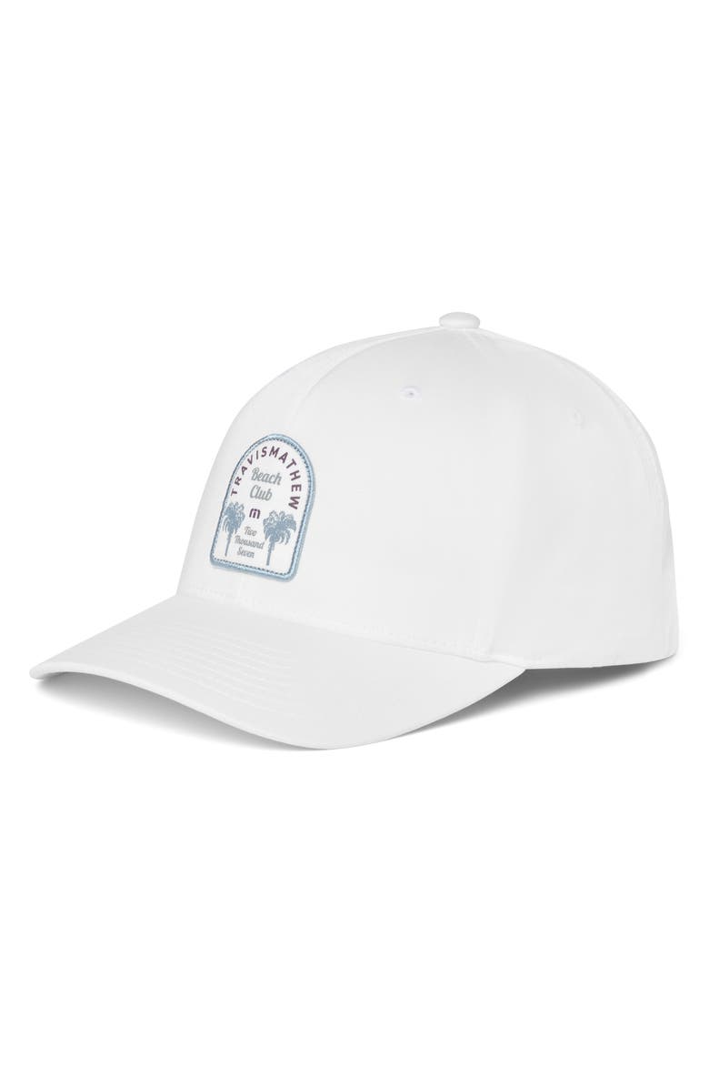 TravisMathew Club Member Snapback Baseball Cap, Main, color, 