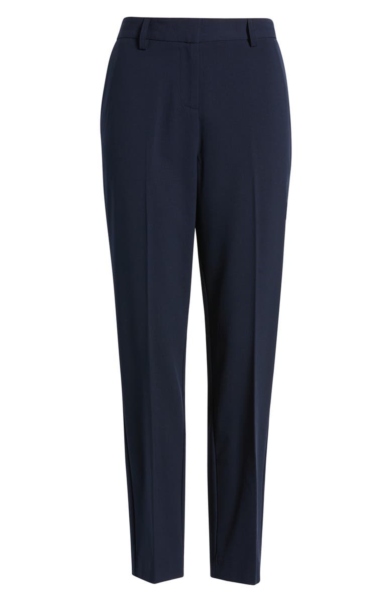Tahari ASL Classic Straight Leg Pants, Alternate, color, New Navy