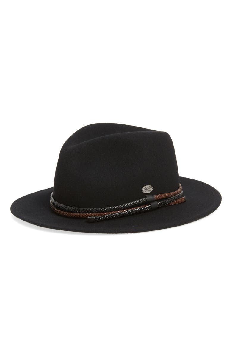 Bailey Nelles Fedora, Main, color, Black