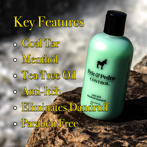 Pete & Pedro Control Extra-strength Dandruff & Anti-itch Shampoo
