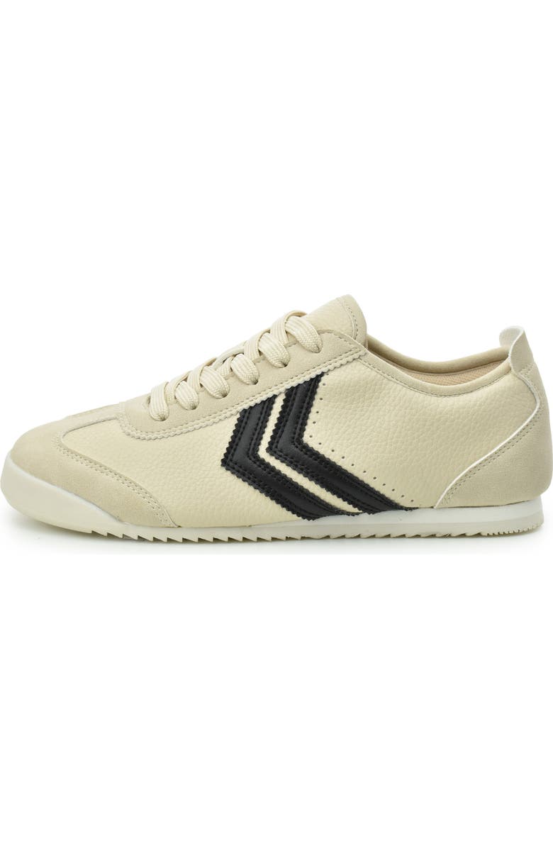 Nicole Miller Low Top Sport Sneaker, Alternate, color, Beige Black
