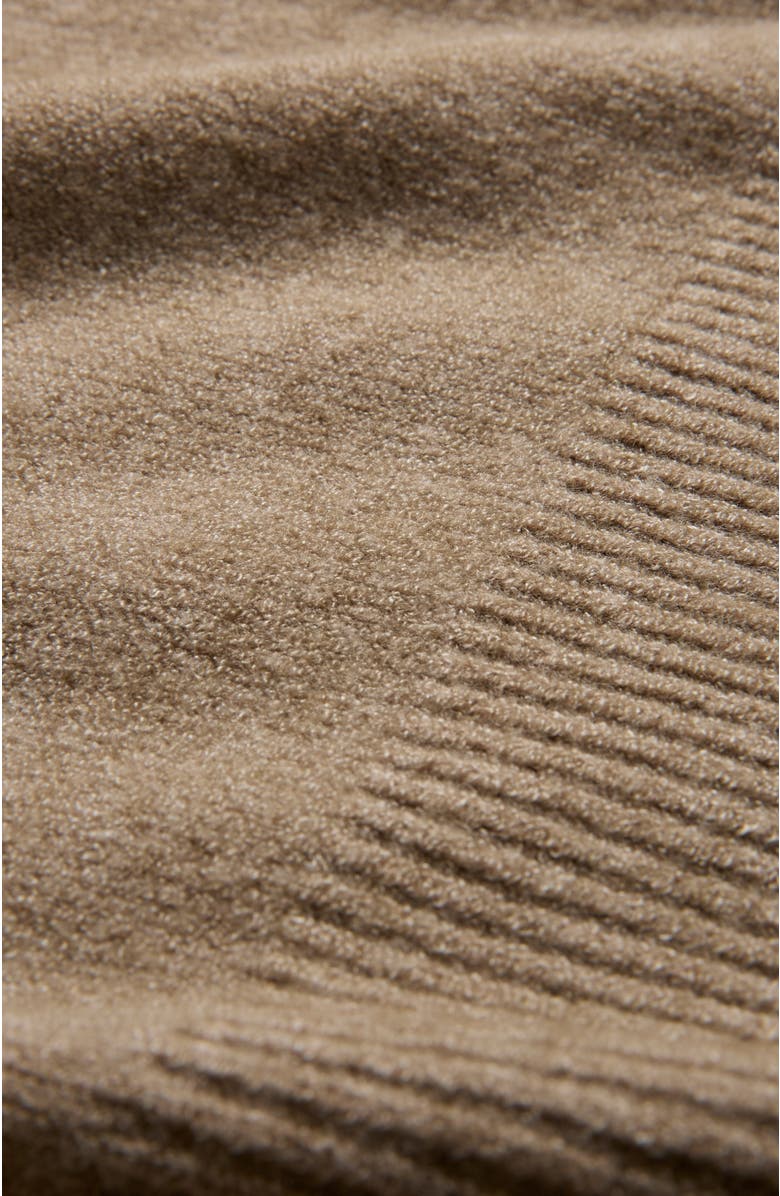 Celtic & Co. Roll Edge Crew Neck Jumper, Alternate, color, Taupe