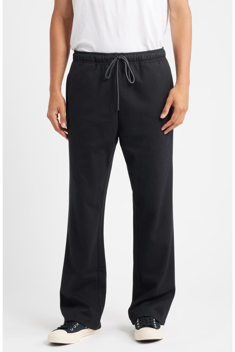 Sylvan Straight Leg Pants, Main, color, BLACK