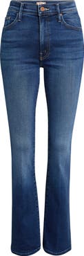 MOTHER The Insider Skimp High Waist Straight Leg Jeans