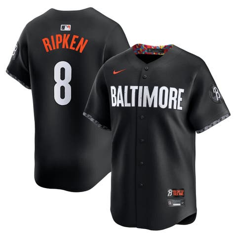 Men's Nike Cal Ripken Jr. Black Baltimore Orioles City Connect Limited Jersey