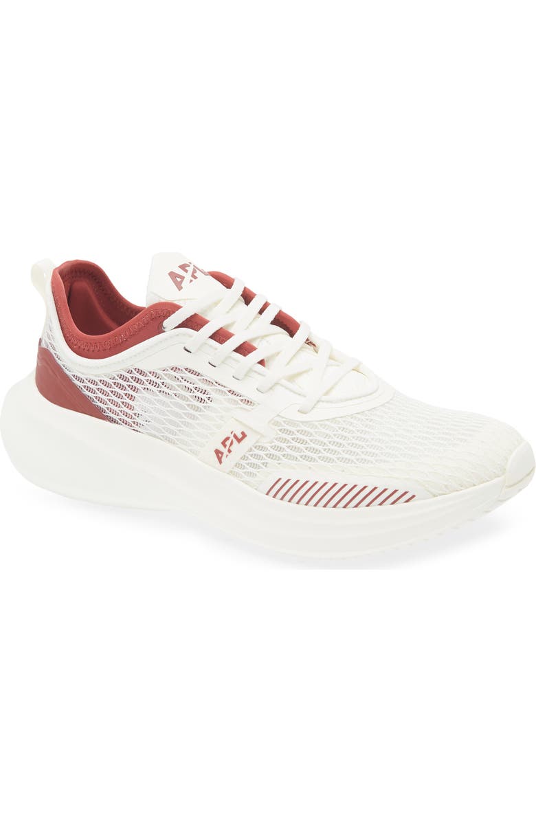 APL Euphoria Running Shoe, Main, color, Ivory / Bordeaux