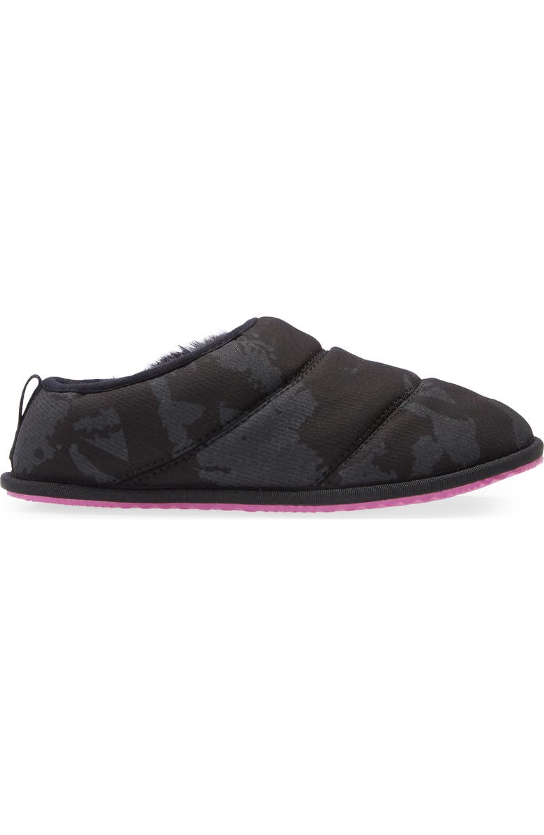 SOREL Go Bodega Run Faux Fur Lined Slipper, Alternate, color,