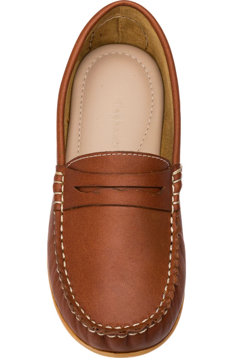 Elephantito Kids' Driving Loafer, Alternate, color, Saddle