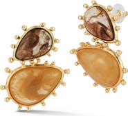 SPHERA MILANO Pebble Drop Earrings