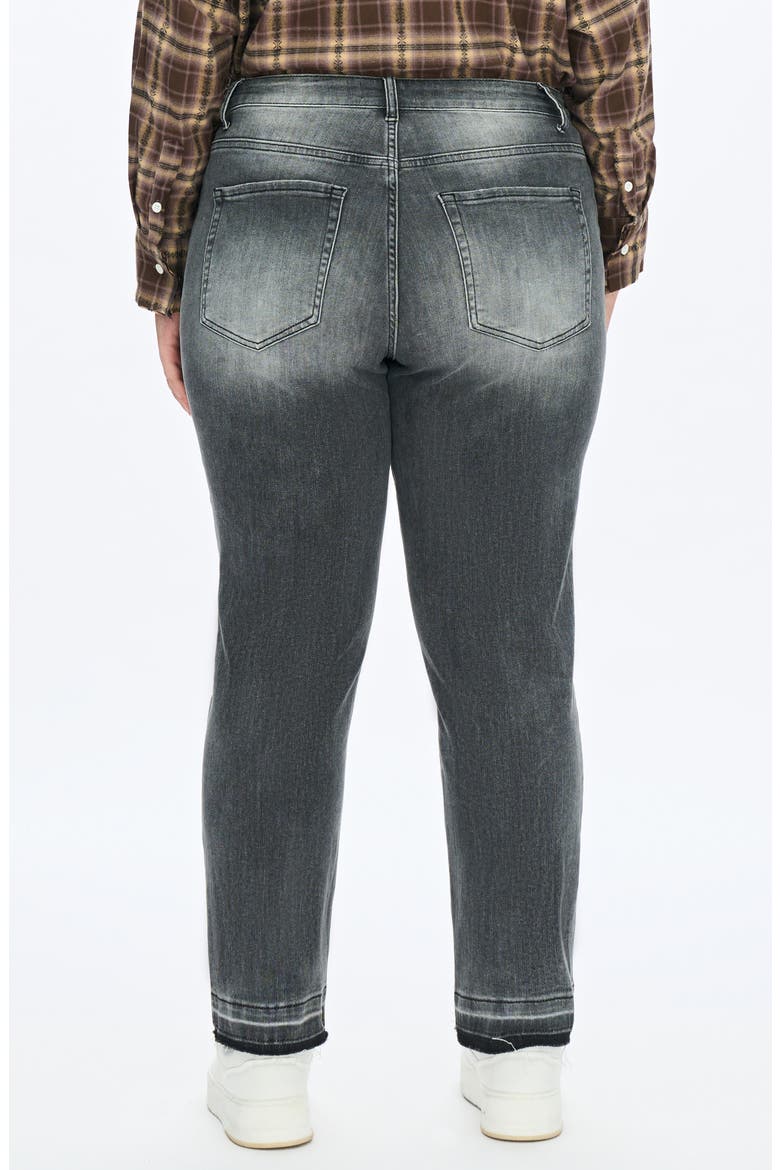 High Waist Straight Leg Mom Jeans, Alternate, color, STARRY NIGHT