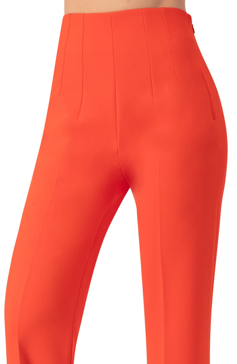 IVONNE Flared Pants with Pockets, Alternate, color, Orange
