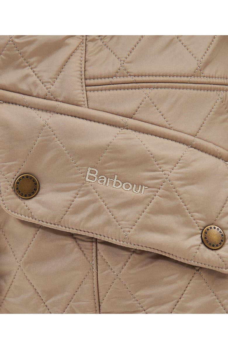 Barbour Cavalry Quilted Jacket, Alternate, color, Light Fawn