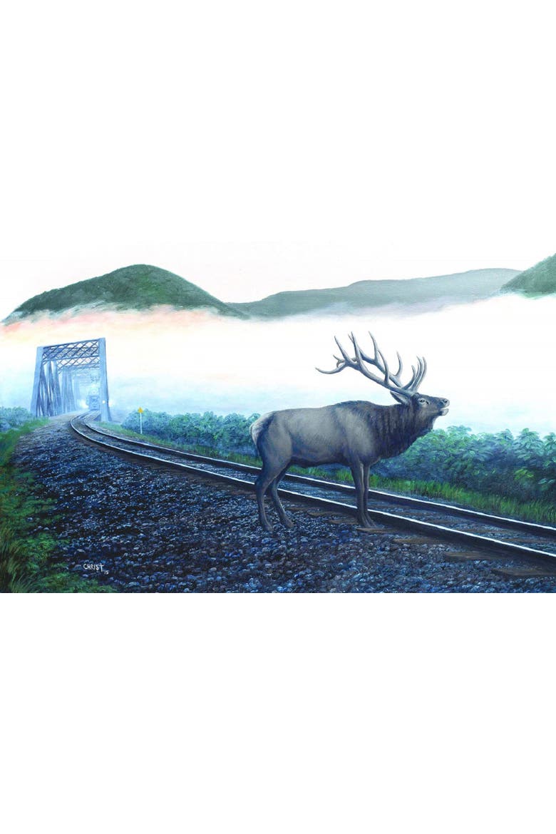 Elk Tracks 550 piece Jigsaw Puzzle for Adults, Alternate, color, Multicolor