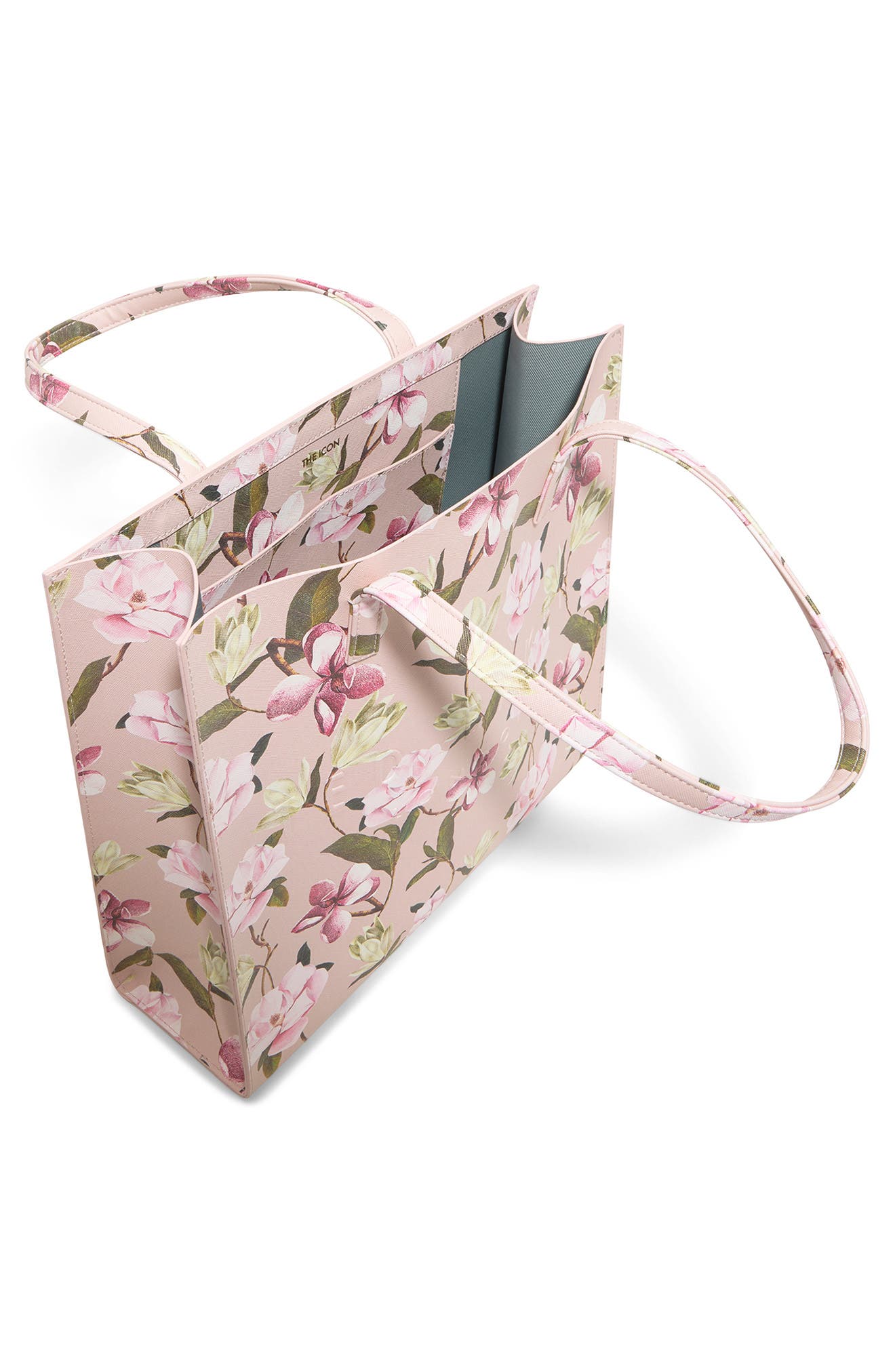 Soocon Faux Leather Tote, Alternate, color, STILL MAGNOLIA SYNTHETIC EPI