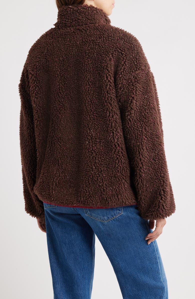 UGG<sup>®</sup> Marlene Confetti Jacket, Alternate, color, Cola