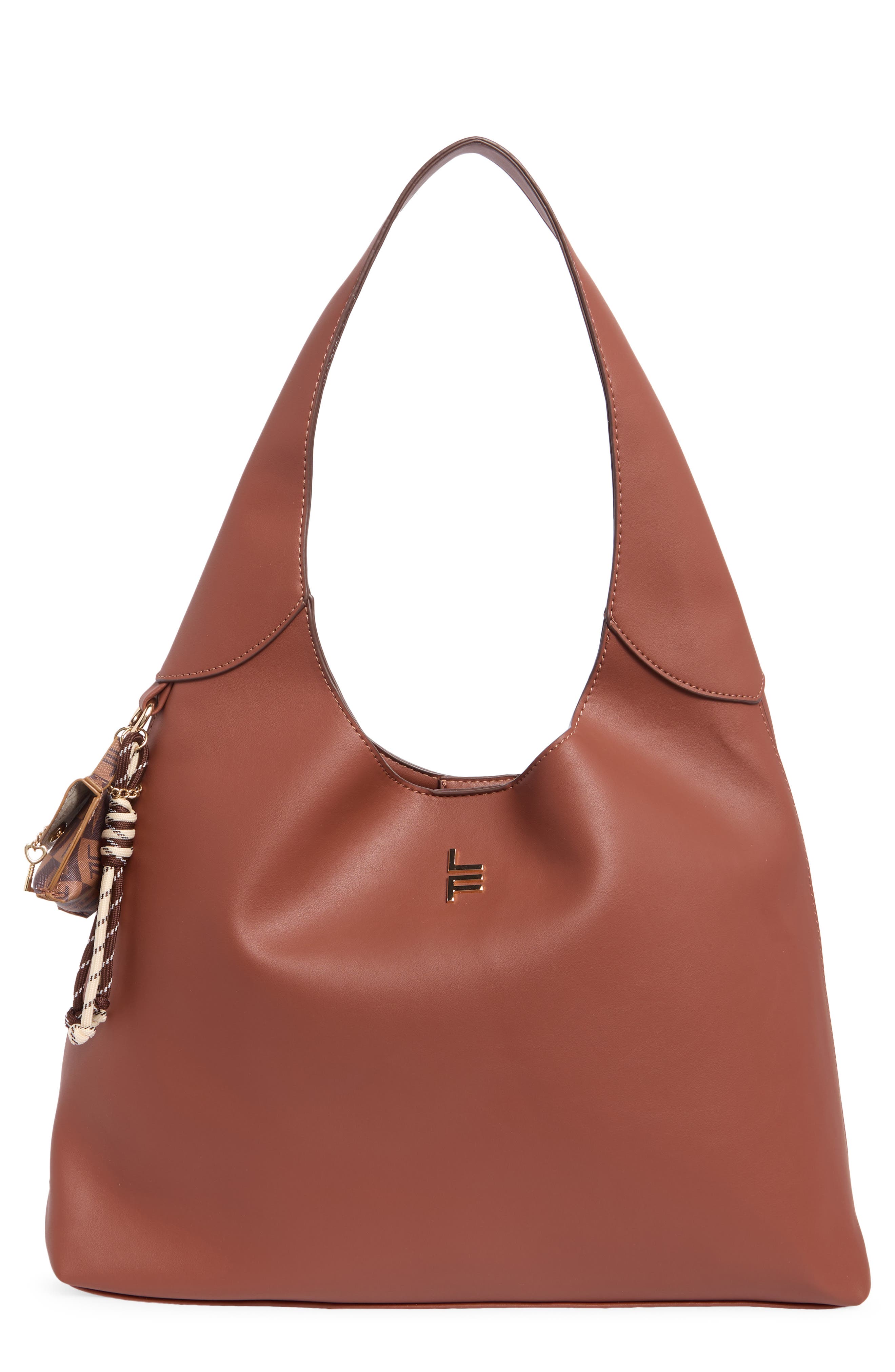 Shopper Tote with Bag Charm