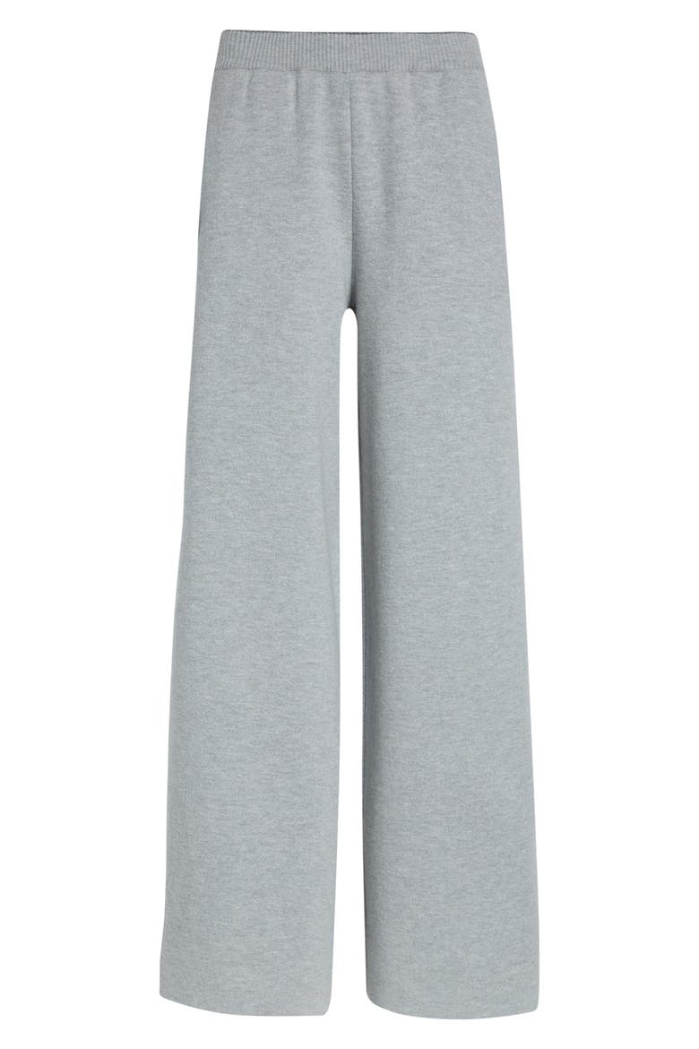 Silk & Cashmere Blend Knit Pants, Alternate, color, 75 PEARL GRAY