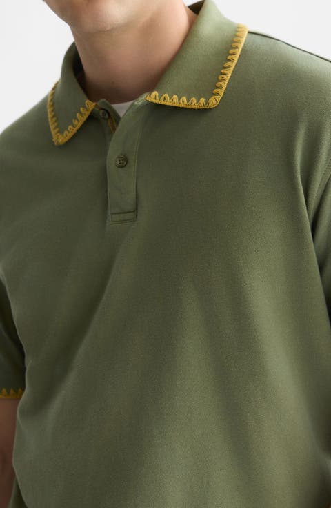 Pique Relaxed Fit Polo