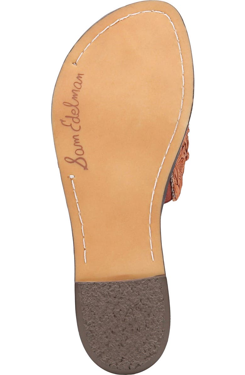 Sam Edelman Giovanna Raffia Slide Sandal, Alternate, color,