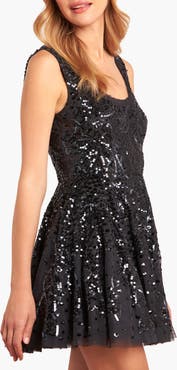 Needle & Thread Sequin Ribbon Mini Dress