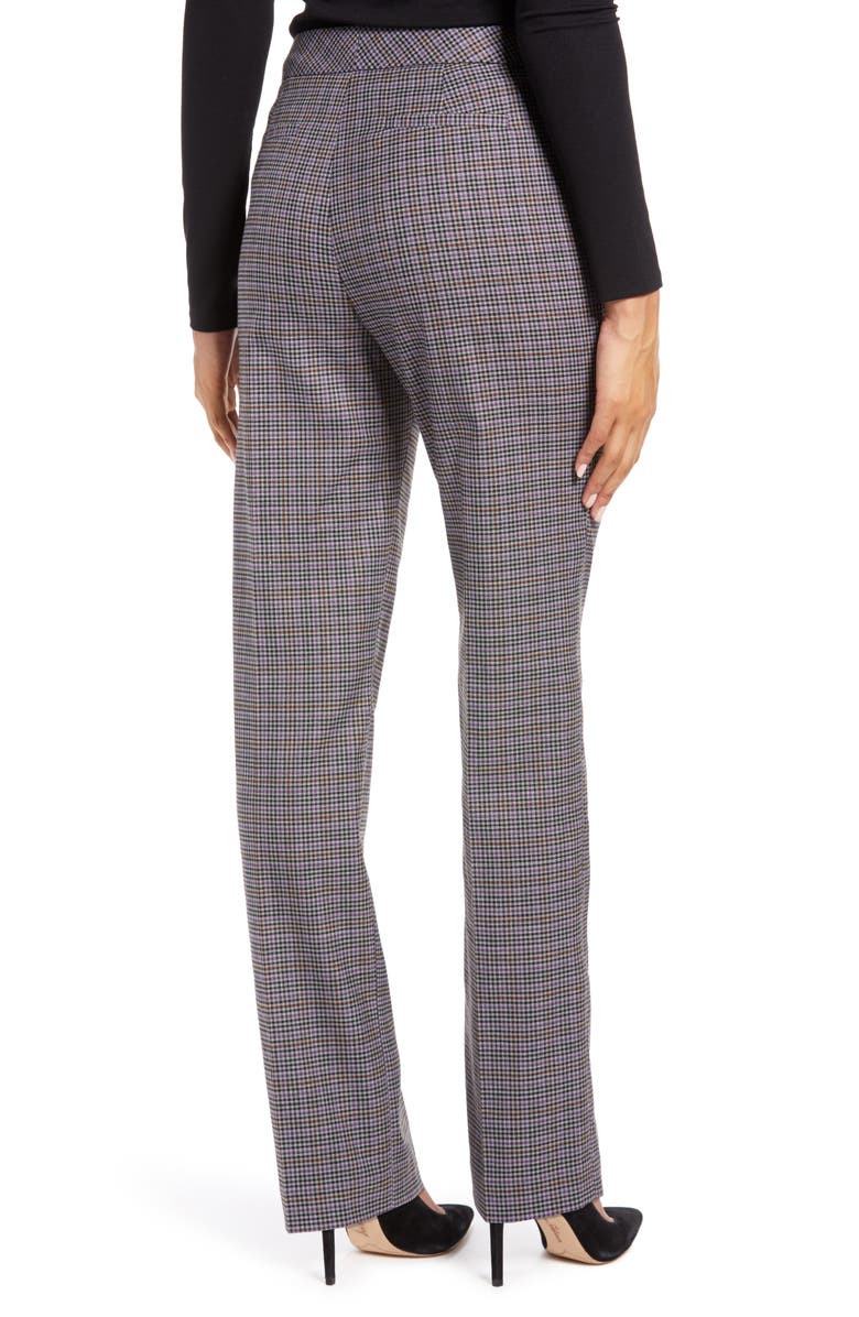 Halogen<sup>®</sup> Check Ankle Stovepipe Pants, Alternate, color, 