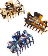 Tasha Assorted 3-Pack Claw Clips