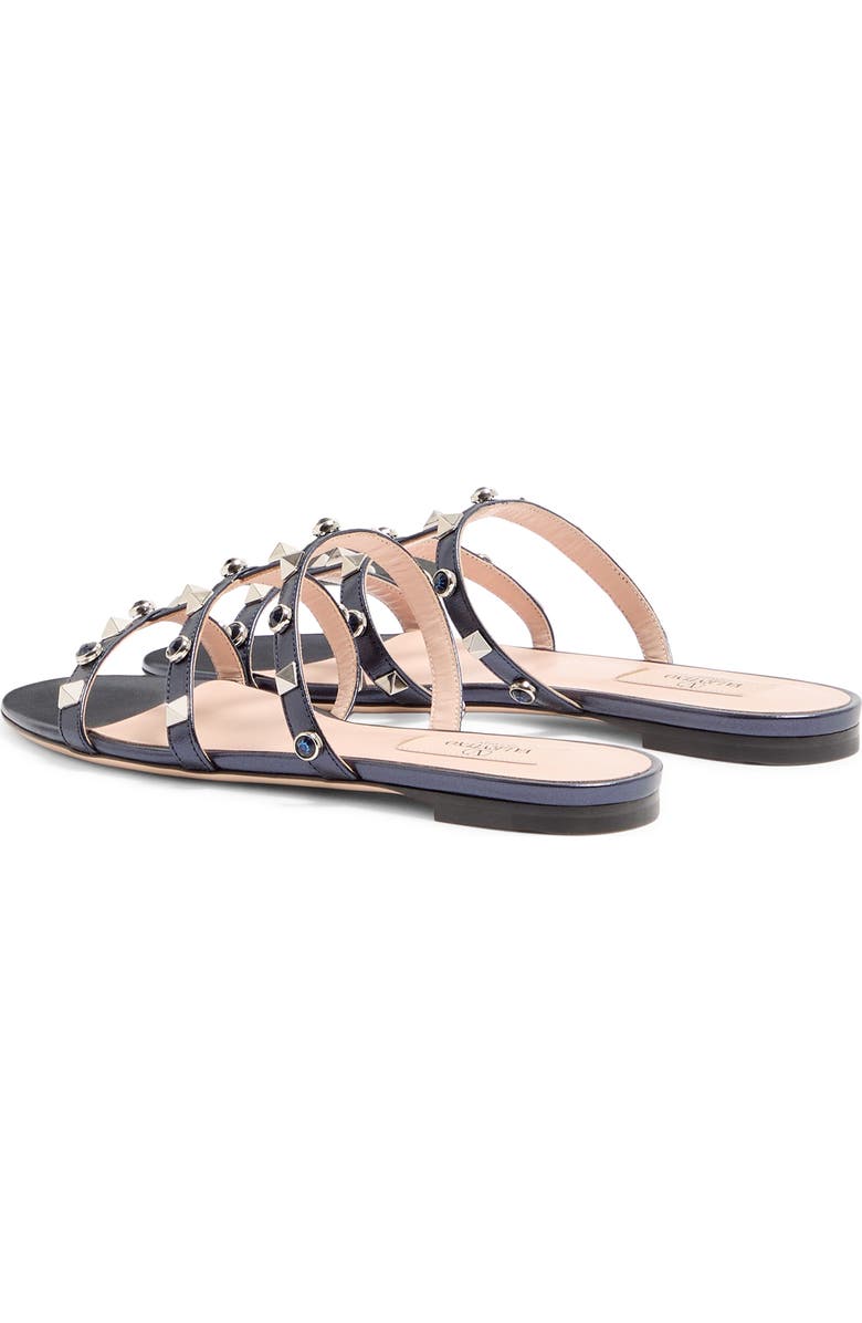 Valentino Garavani Rockstud Slide Sandal, Alternate, color,