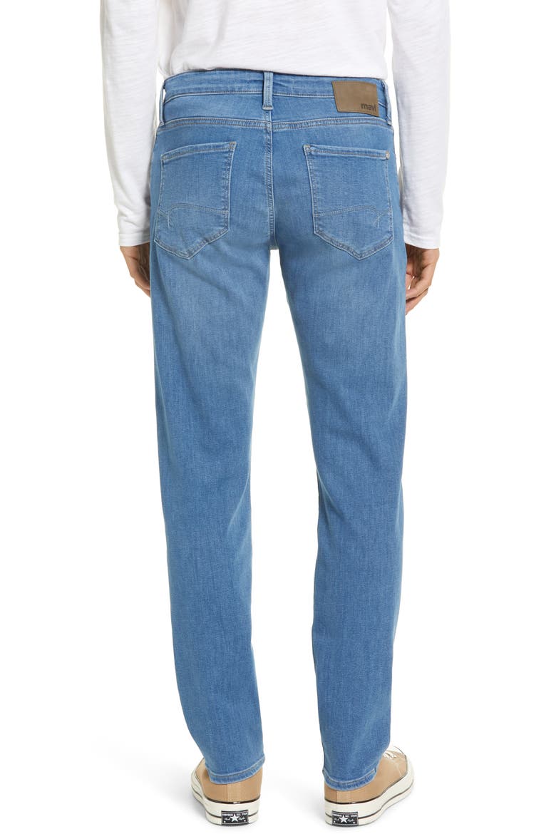 Marcus Slim Straight Jeans, Alternate, color, MID BRUSHED FEATHER NEWPORT