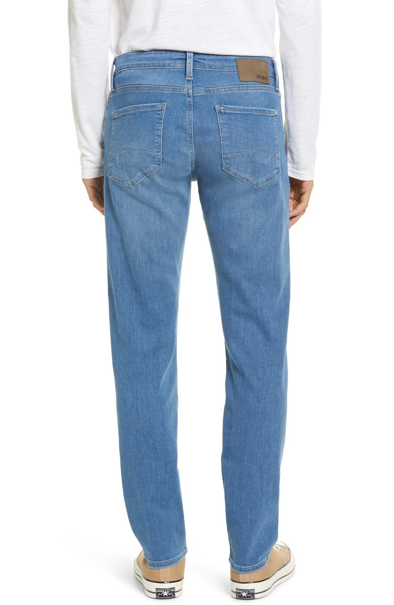 Mavi Jeans Marcus Slim Straight Jeans, Alternate, color, Mid Brushed Feather Newport