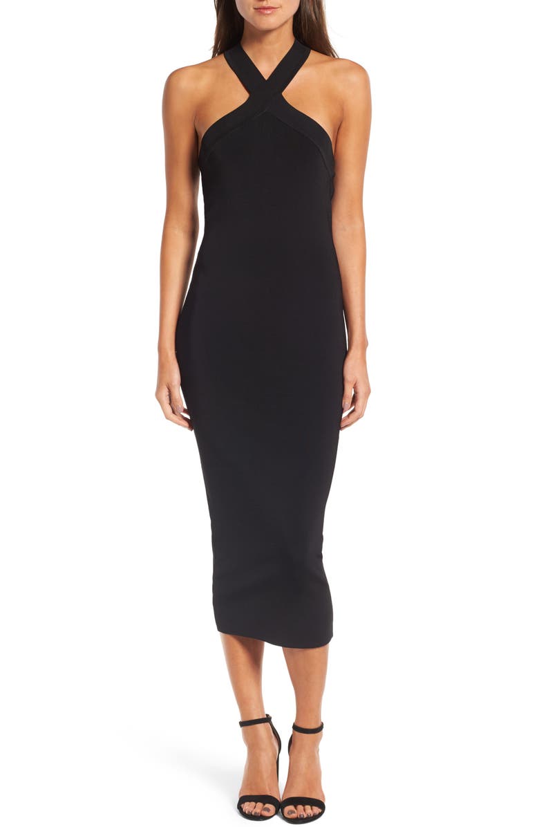 Trouvé Halter Dress, Main, color,