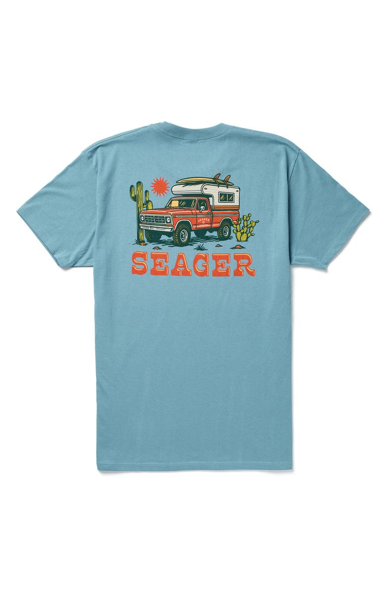 Seager Co Baja Cotton Graphic T-Shirt, Alternate, color, Ocean Breeze