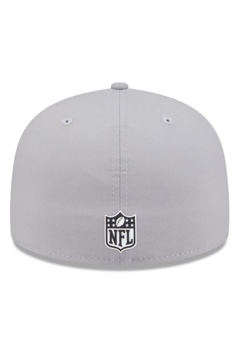 Men's New Era Gray Pittsburgh Steelers 2025 Sideline  59FIFTY Fitted Hat, Alternate, color, Gray