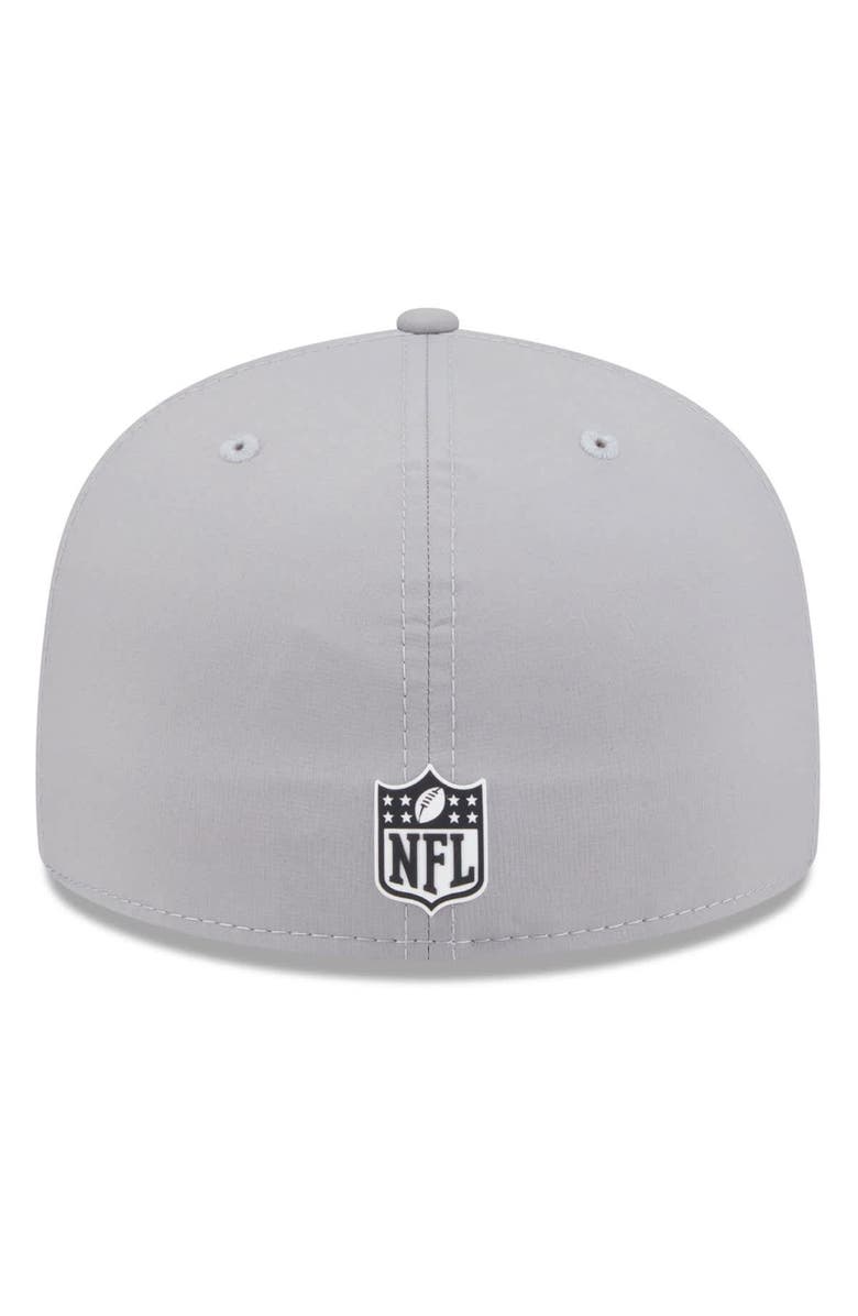 New Era Men's New Era Gray Pittsburgh Steelers 2025 Sideline 59FIFTY Fitted Hat, Alternate, color, Gray