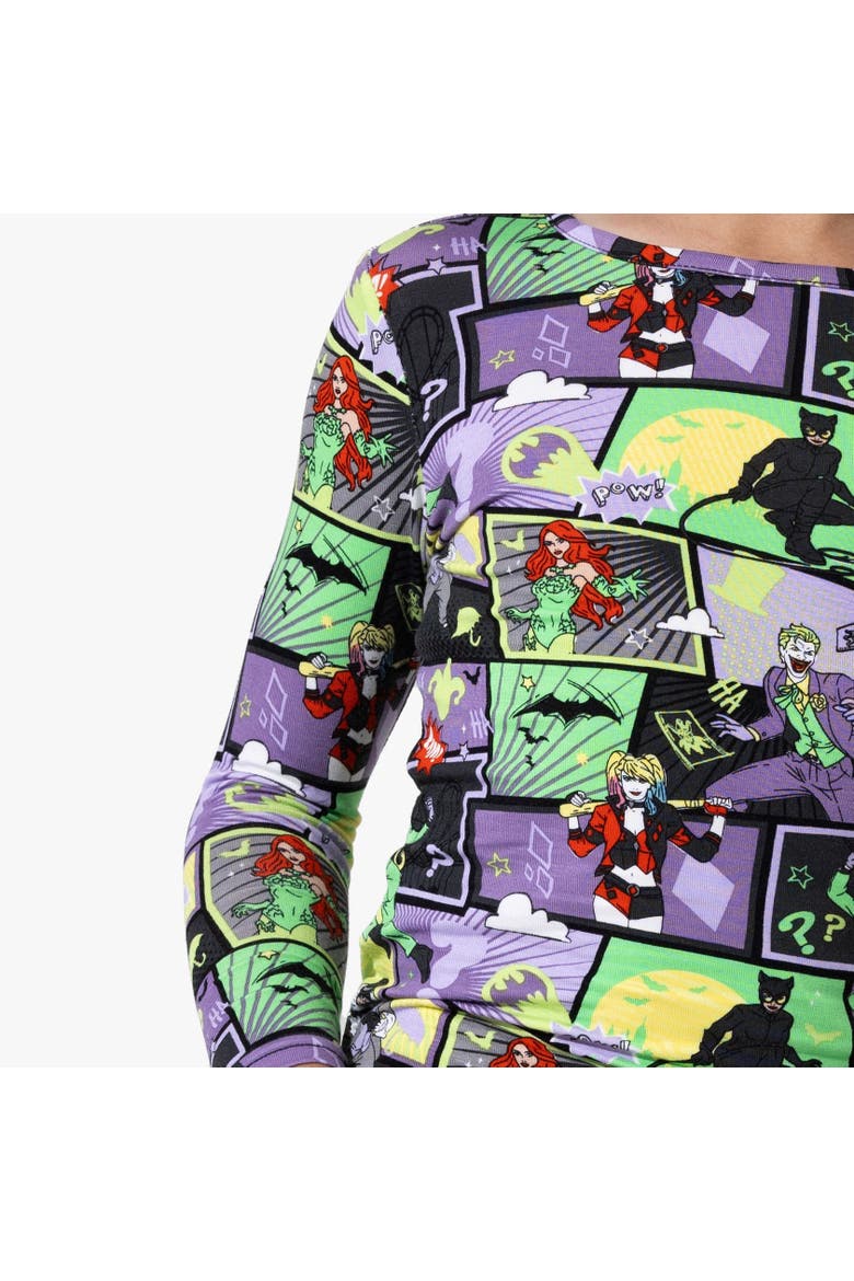 Kids' Batman Baddies Set of 2 Piece Pajamas, Alternate, color, Batman Baddies