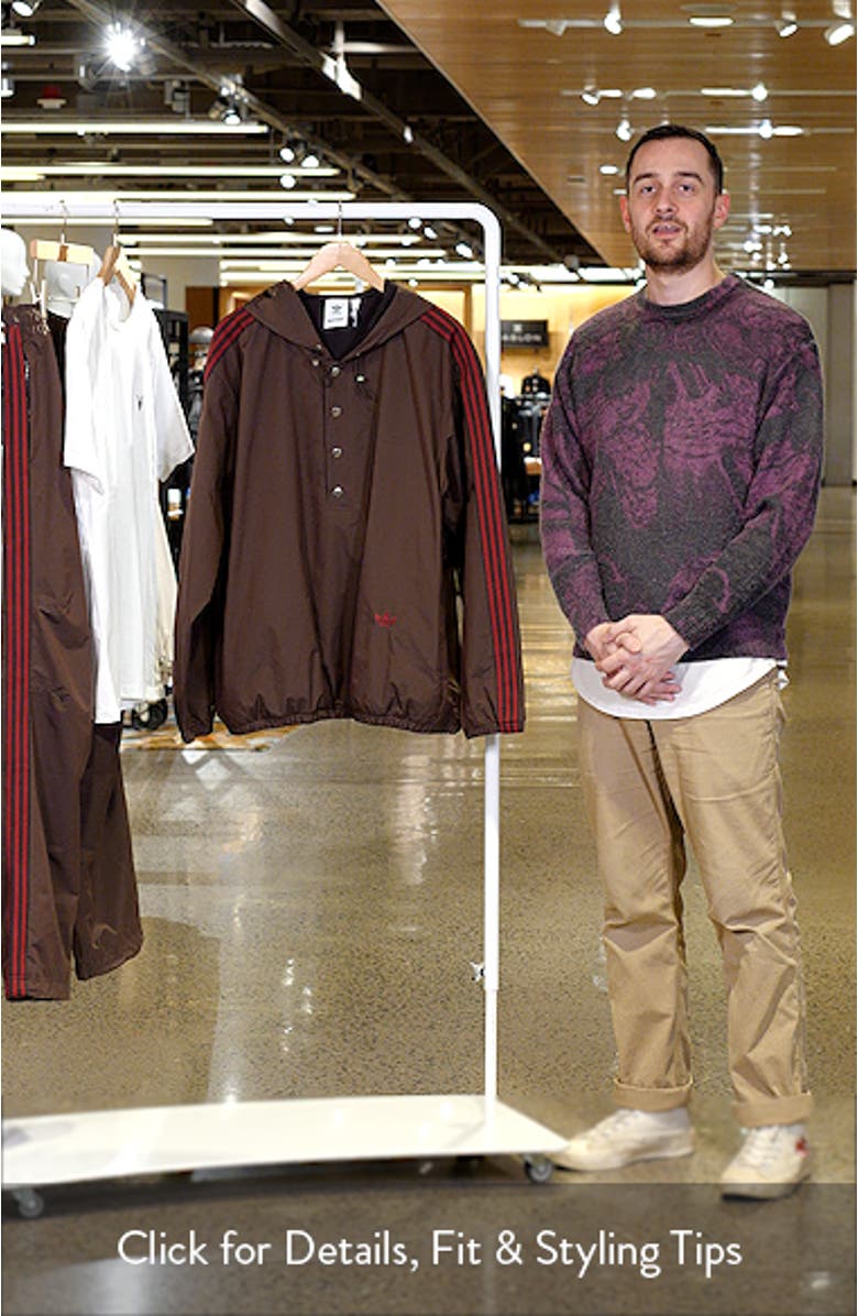 Jacquard Trim Anorak, sales video thumbnail