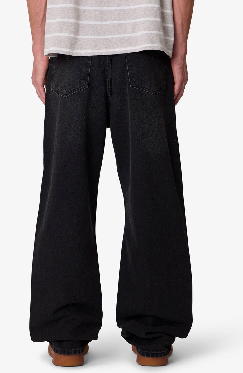 mnml Ultra Baggy Jeans, Alternate, color, Western Black