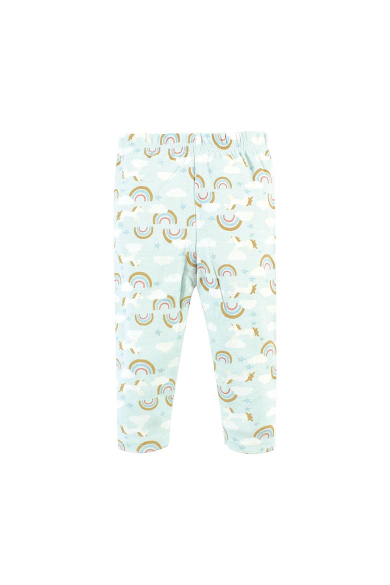 2 Bodysuits and Pant, Alternate, color, Magical Rainbow Short Sleeve