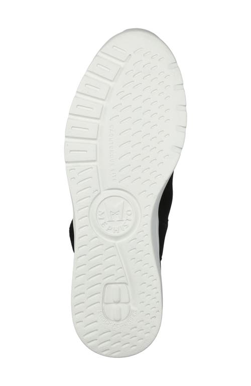Mephisto Marsia Mary Jane Flat In Black/white