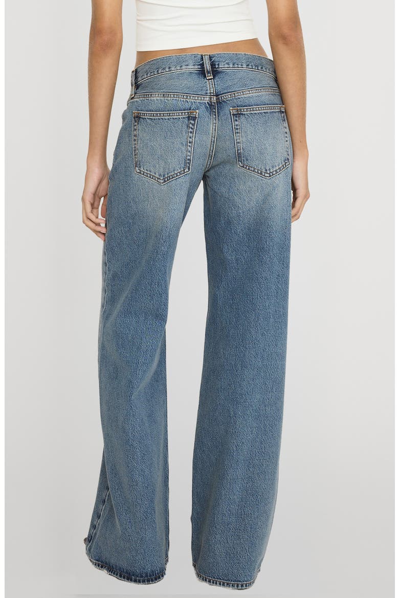 The Pixie Leo Low Waist Wide Leg Jeans, Alternate, color, RIVAGE