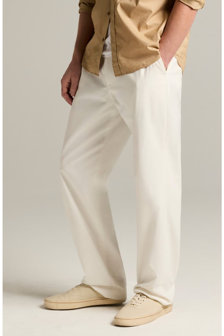 Louie Cotton & Linen Chinos, Alternate, color, BLANCO