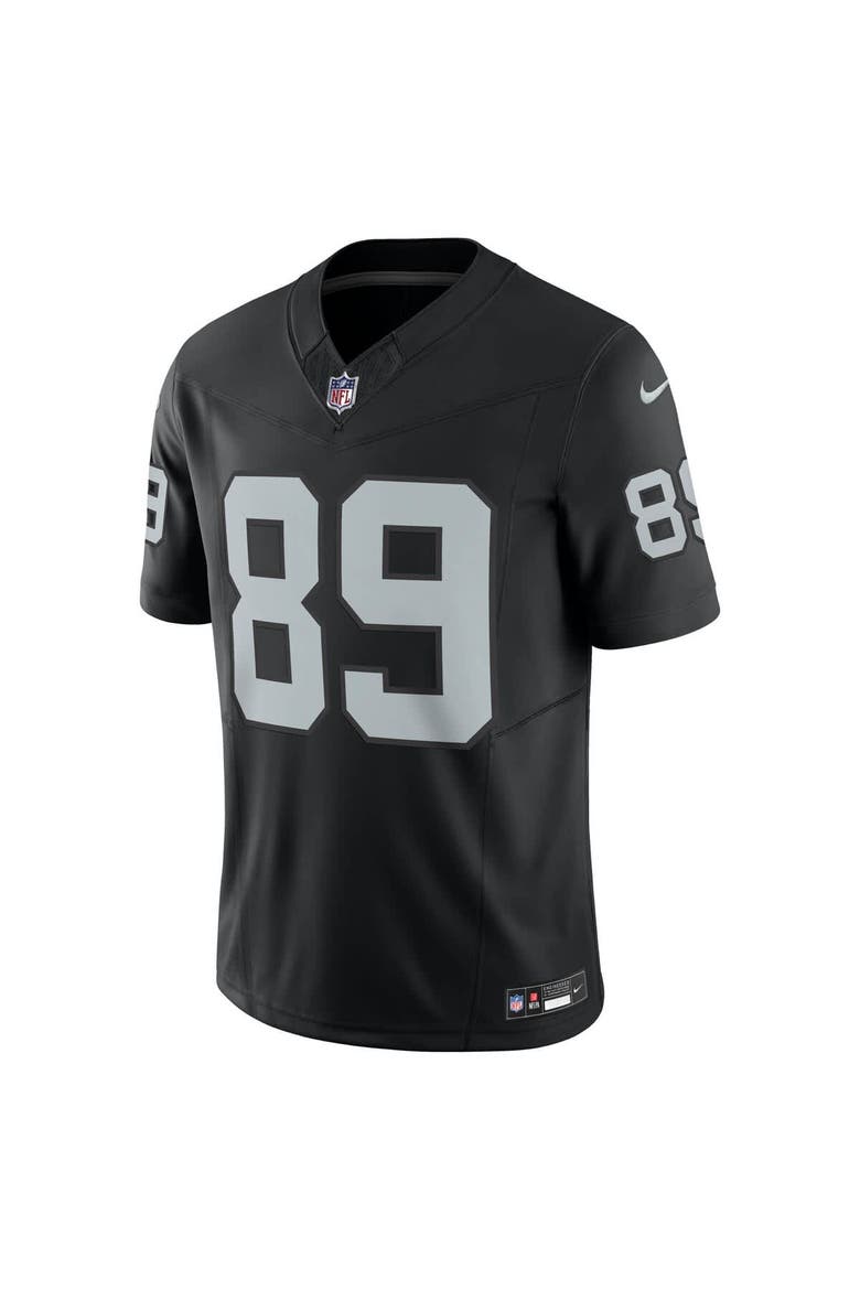 Men's Nike Brock Bowers Black Las Vegas Raiders Team Vapor F.U.S.E. Limited Jersey, Alternate, color, Black