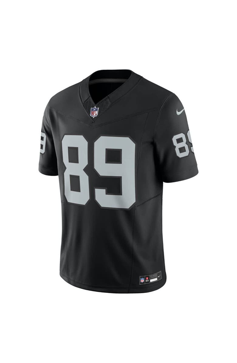 Nike Men's Nike Brock Bowers Black Las Vegas Raiders Team Vapor F.U.S.E. Limited Jersey, Alternate, color, Black