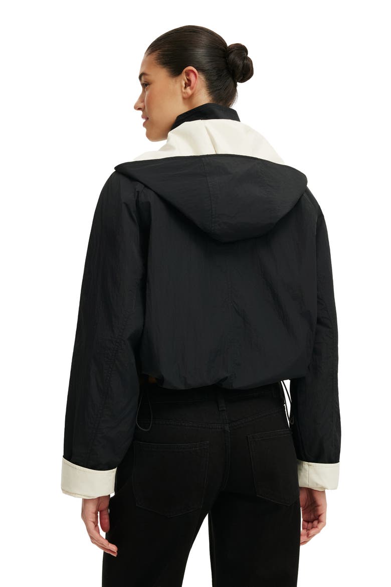 Women's Hale Hooded Spray Jacket, Alternate, color, Black