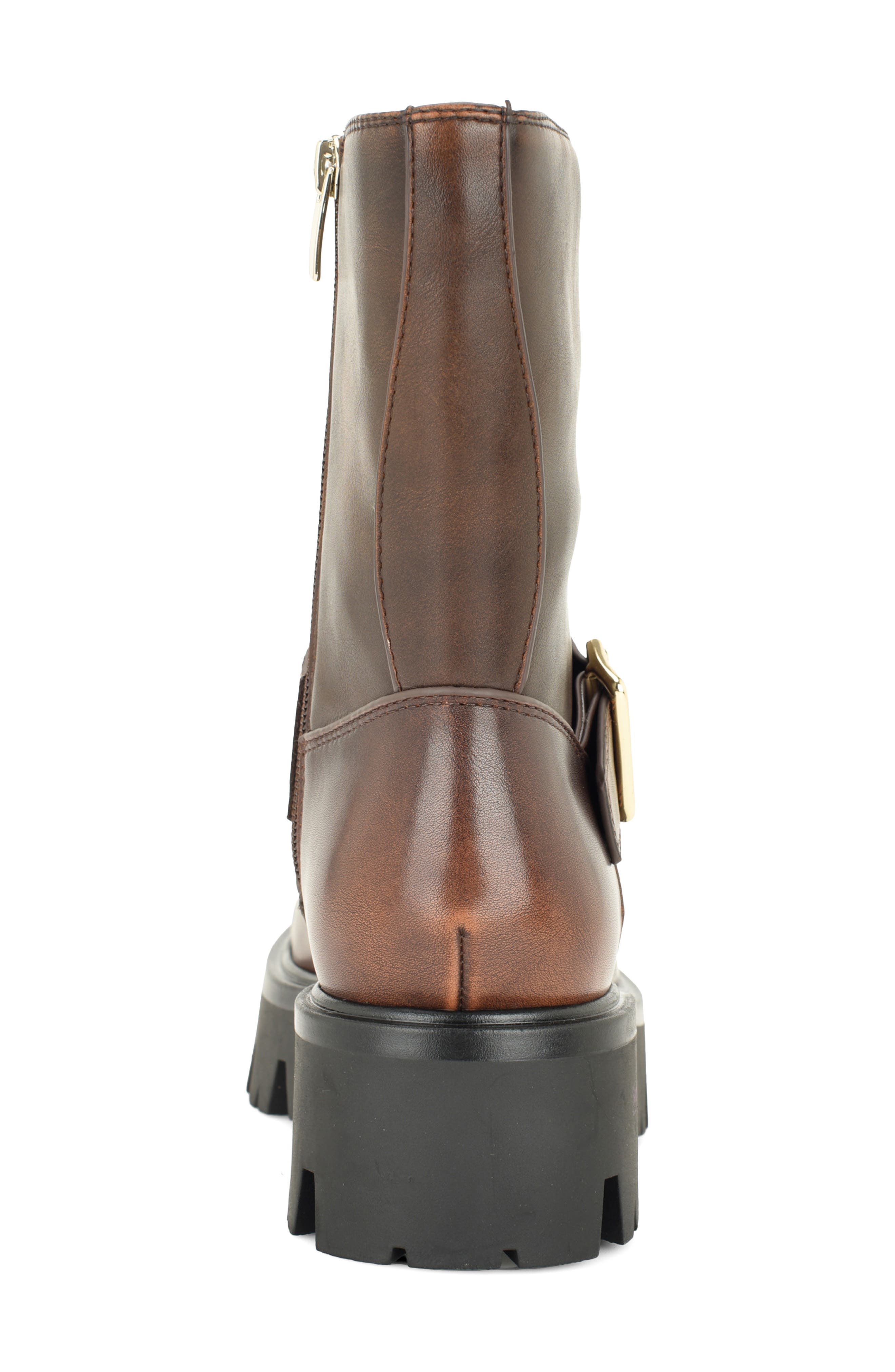 Ryder Faux Leather Boot, Alternate, color, MEDIUM BROWN